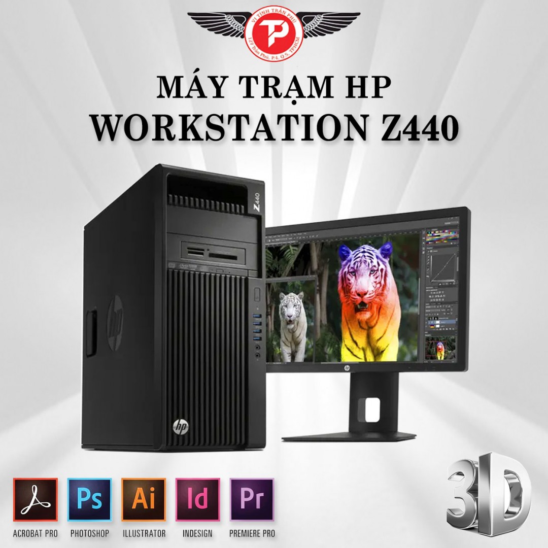 Máy Trạm HP Workstation Z440 - RTX3060 12GB